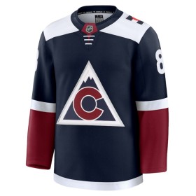 Dresovi Colorado Avalanche 2024-25 Fanatics Premium Cale Makar Treći Navy - Muške